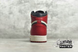 NIKE AIR JORDAN 1 RETRO HIGH OG BRED TOE WHITE/BLACK/UNIVERSITY RED 575441-610