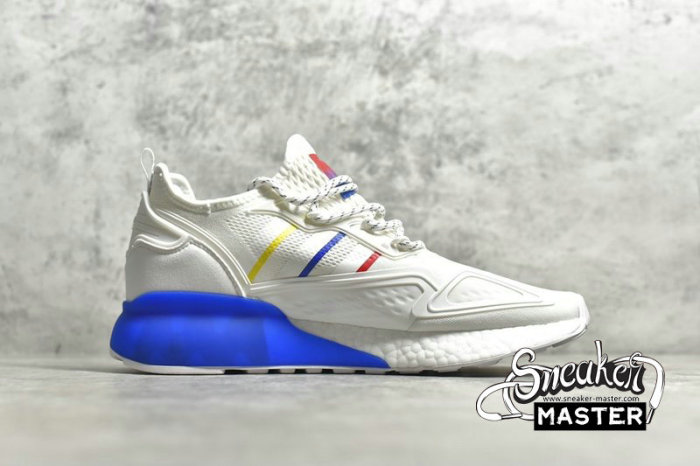 ADIDAS ZX 2K CLOUD WHITE/BLUE-RED-YELLOW CQ2768