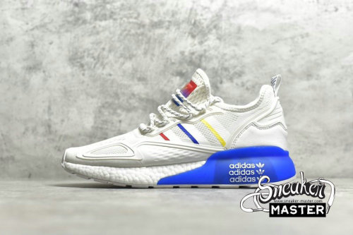 ADIDAS ZX 2K CLOUD WHITE/BLUE-RED-YELLOW CQ2768