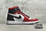NIKE AIR JORDAN 1 RETRO HIGH OG SATIN RED UNIVERSITY RED/WHITE/BLACK CD0461-601