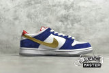 NIKE SB DUNK LOW PRO ISHOD WAIR QS DEEP ROYAL BLUE/METALLIC SILVER-UNIVERSITY RED 839685-416