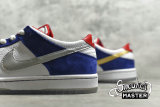NIKE SB DUNK LOW PRO ISHOD WAIR QS DEEP ROYAL BLUE/METALLIC SILVER-UNIVERSITY RED 839685-416