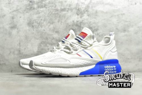 ADIDAS ZX 2K CLOUD WHITE/BLUE-RED-YELLOW CQ2768