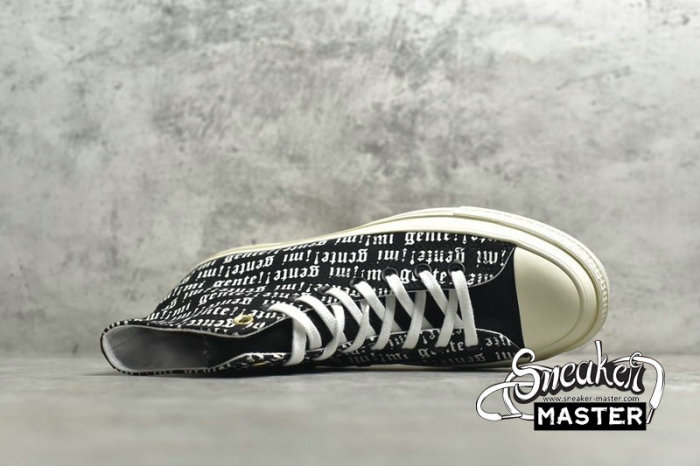 CONVERSE CHUCK TAYLOR ALL-STAR 70S HIGH MI GENTE OX BLACK/WHITE 168697C