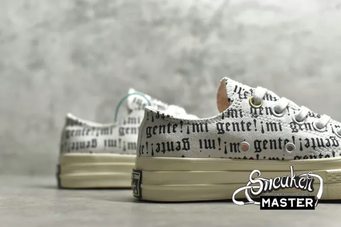 CONVERSE CHUCK TAYLOR ALL-STAR 70S LOW MI GENTE OX WHITE/BLACK/WHITE 169587C