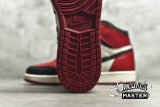 NIKE AIR JORDAN 1 RETRO HIGH OG BRED TOE WHITE/BLACK/UNIVERSITY RED 575441-610