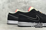 NIKE AIR JORDAN 1 LOW SE AURORA GREEN BLACK/AURORA GREEN/LASER ORANGE CK3022-013
