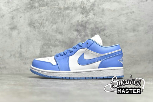 NIKE AIR JORDAN 1 LOW UNC UNIVERSITY BLUE/WHITE AO9944-441