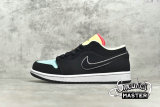 NIKE AIR JORDAN 1 LOW SE AURORA GREEN BLACK/AURORA GREEN/LASER ORANGE CK3022-013