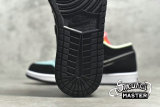 NIKE AIR JORDAN 1 LOW SE AURORA GREEN BLACK/AURORA GREEN/LASER ORANGE CK3022-013