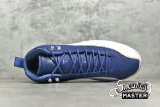 NIKE AIR JORDAN 12 RETRO INDIGO STONE BLUE/LEGEND BLUE/OBSIDIAN 130690-404