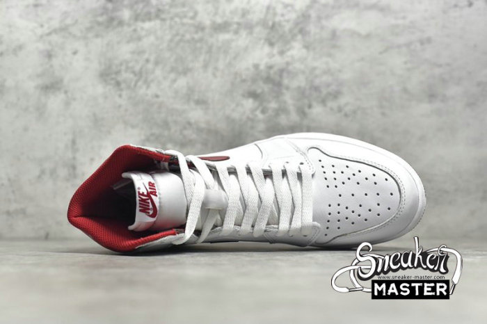 NIKE AIR JORDAN 1 RETRO HIGH OG METALLIC RED WHITE/VARSITY RED 555088-103
