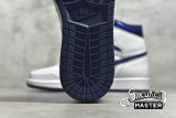 NIKE AIR JORDAN 1 RETRO HIGH OG METALLIC NAVY WHITE/MIDNIGHT NAVY 555088-106