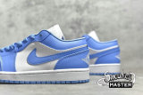 NIKE AIR JORDAN 1 LOW UNC UNIVERSITY BLUE/WHITE AO9944-441