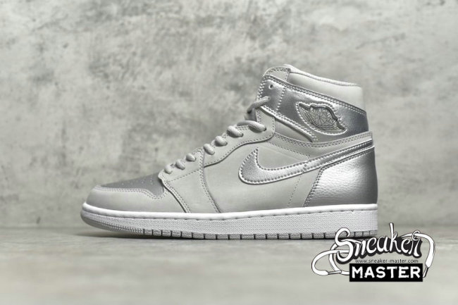 NIKE AIR JORDAN 1 RETRO HIGH OG CO.JP TOKYO NEUTRAL GREY/WHITE/METALLIC SILVER DC1788-029