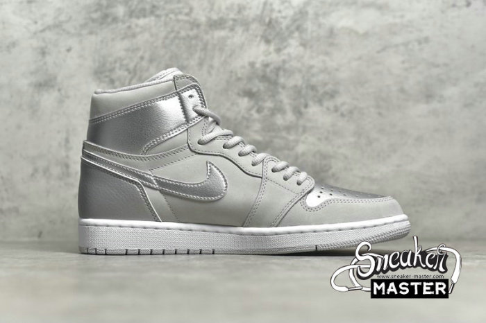 NIKE AIR JORDAN 1 RETRO HIGH OG CO.JP TOKYO NEUTRAL GREY/WHITE/METALLIC SILVER DC1788-029