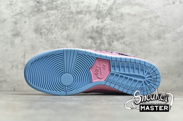 NIKE SB DUNK LOW X GRATEFUL DEAD PINK BEAR PINK/BLUE/FURY CJ5378-600