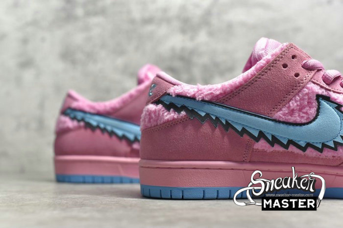 NIKE SB DUNK LOW X GRATEFUL DEAD PINK BEAR PINK/BLUE/FURY CJ5378-600