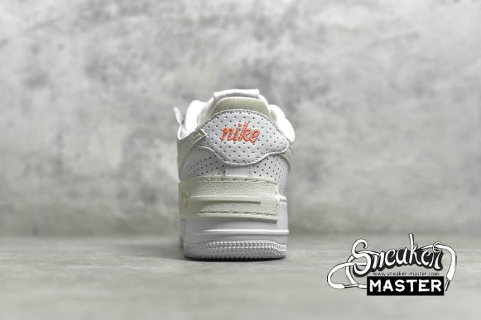 NIKE AIR FORCE 1 SHADOW WHITE ATOMIC PINK WHITE/STONE/ATOMIC PINK/SAIL CZ8107-100