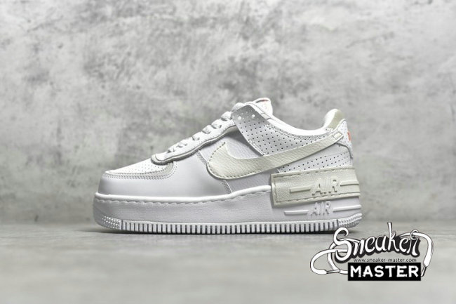 NIKE AIR FORCE 1 SHADOW WHITE ATOMIC PINK WHITE/STONE/ATOMIC PINK/SAIL CZ8107-100