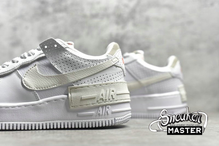 NIKE AIR FORCE 1 SHADOW WHITE ATOMIC PINK WHITE/STONE/ATOMIC PINK/SAIL CZ8107-100