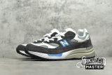 NEW BALANCE 992 MADE IN USA X KITH STEEL BLUE BLACK/LIGHT GREY/STEEL BLUE-WHITE M992KT