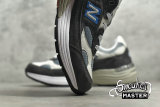 NEW BALANCE 992 MADE IN USA X KITH STEEL BLUE BLACK/LIGHT GREY/STEEL BLUE-WHITE M992KT