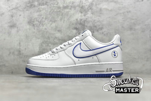 NIKE AIR FORCE 1 LOW 07 WHITE/WHITE/ROYAL BLUE CJ1366-003