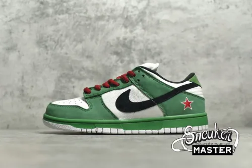 NIKE DUNK LOW PRO SB HEINEKEN CLASSIC GREEN/BLACK-WHITE-RED 304292-302