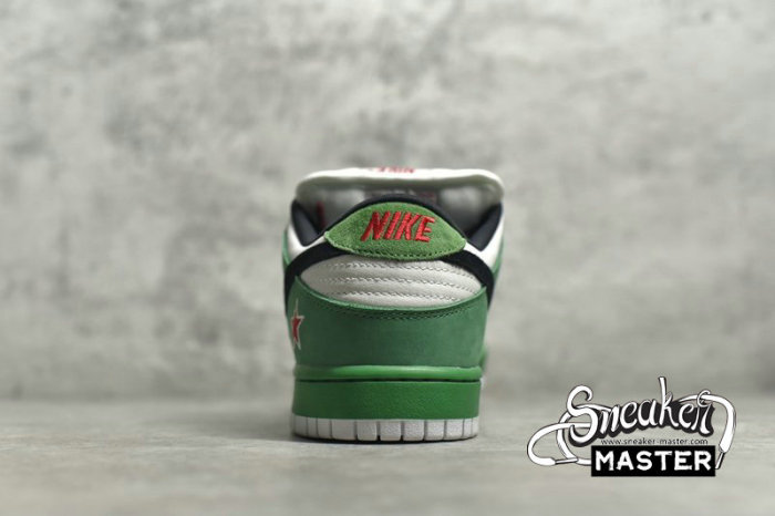 NIKE DUNK LOW PRO SB HEINEKEN CLASSIC GREEN/BLACK-WHITE-RED 304292-302