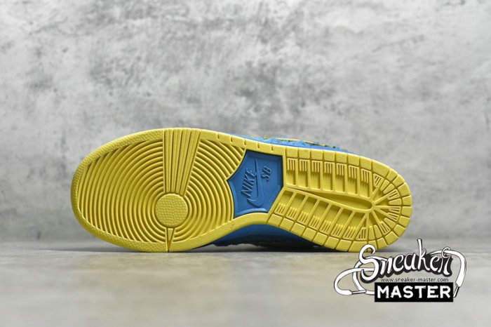 NIKE SB DUNK LOW X GRATEFUL DEAD BULE BEAR SKY BLUE/YELLOW CJ5378-400