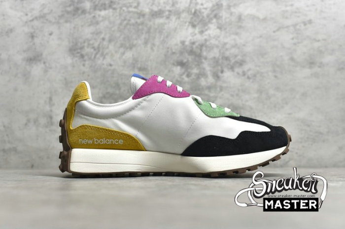 NEW BALANCE 327 RUNNING SHOES PRIDE COLLECTION WHITE/MULTI-COLOR MS327PRD