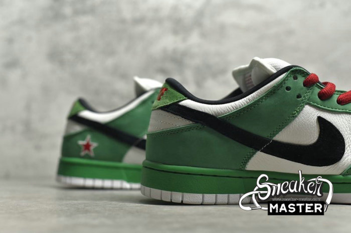 NIKE DUNK LOW PRO SB HEINEKEN CLASSIC GREEN/BLACK-WHITE-RED 304292-302