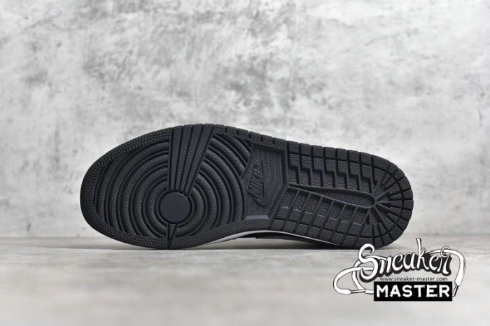 NIKE AIR JORDAN 1 RETRO MID TUXEDO BLACK/BLACK/WHITE 554724-113