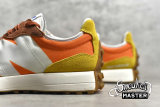 NEW BALANCE 327 RUNNING SHOES VARSITY ORANGE VARSITY ORANGE/ASPEN GOLD MS327CLA