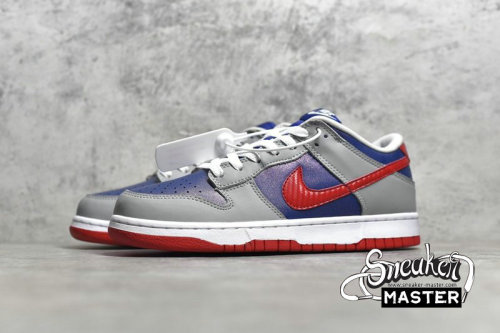 NIKE SB DUNK LOW RETRO SAMBA 2020 HYPER BLUE/SAMBA/SILVER CZ2667-400