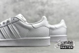 ADIDAS SUPERSTAR SHOES CLOUD WHITE/CLOUD WHITE/CLOUD WHITE FV3445
