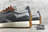 NEW BALANCE 327 RUNNING SHOES RUST BROWN BROWN/GREY/WHITE MS327JC1
