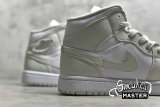 NIKE AIR JORDAN 1 MID SPRUCE AURA WHITE/WHITE/SPRUCE AURA CV5280-103