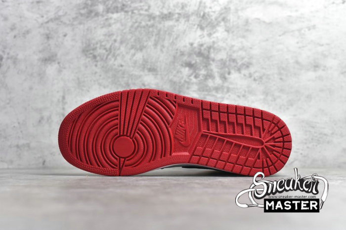 NIKE AIR JORDAN 1 MID CHICAGO WHITE/GYM RED/BLACK 554724-173