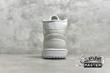 NIKE AIR JORDAN 1 MID SPRUCE AURA WHITE/WHITE/SPRUCE AURA CV5280-103