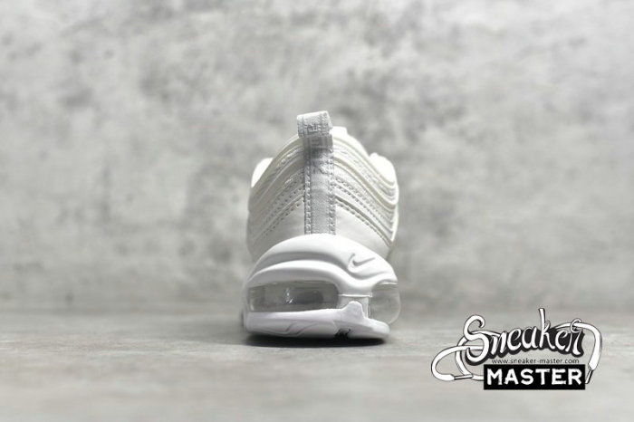NIKE AIR MAX 97 PURE PLATINUM WHITE/WHITE-PURE PLATINUM 921733-100
