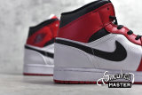 NIKE AIR JORDAN 1 MID CHICAGO WHITE/GYM RED/BLACK 554724-173