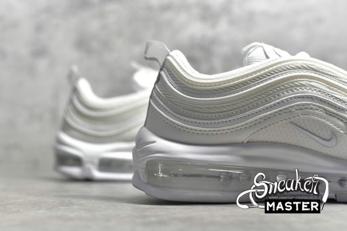 NIKE AIR MAX 97 PURE PLATINUM WHITE/WHITE-PURE PLATINUM 921733-100