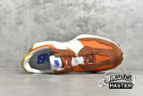 NEW BALANCE 327 RUNNING SHOES VARSITY ORANGE VARSITY ORANGE/ASPEN GOLD MS327CLA