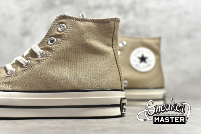 CONVERSE CHUCK TAYLOR ALL-STAR 70S HIGH NOMAD KHAKI/BLACK/EGRET 168504C