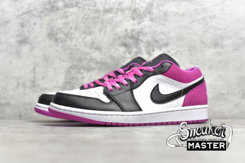 NIKE AIR JORDAN 1 LOW SE FUCHSIA BLACK/ACTIVE FUCHSIA-WHITE CK3022-005