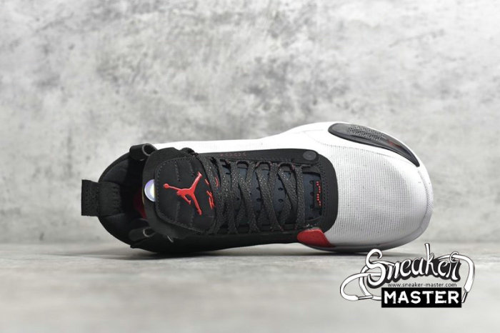 NIKE AIR JORDAN 34 PF BRED WHITE/UNIVERSITY RED/BLACK BQ3381-100