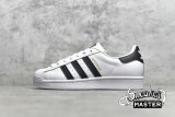 ADIDAS SUPERSTAR SHOES CLOUD WHITE/CORE BLACK/CLOUD WHITE EG4958
