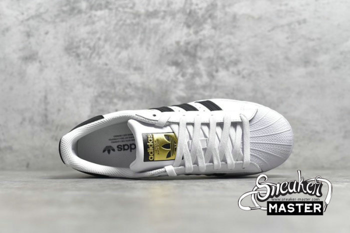 ADIDAS SUPERSTAR SHOES CLOUD WHITE/CORE BLACK/CLOUD WHITE EG4958